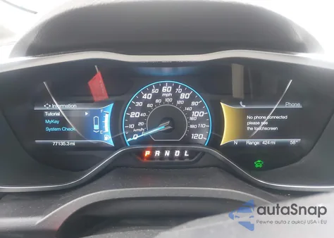 2016 Ford C-Max Energi Sel from USA, damaged, VIN 1FADP5CU0GL111350